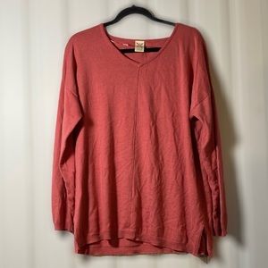 Red lightweight sweater